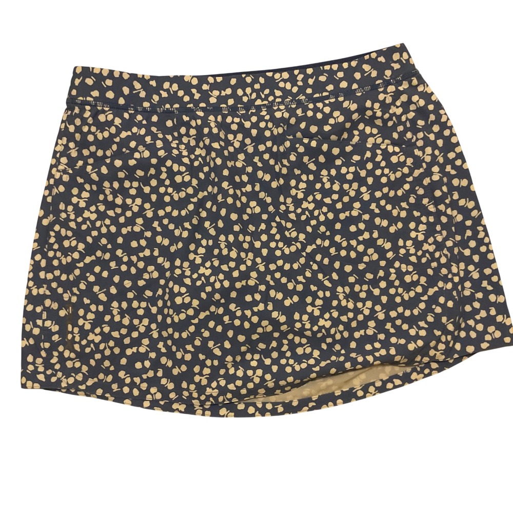 RLX Ralph Lauren Women's Golf Skort Navy White Floral Print Built-in Short XS - Picture 7 of 10
